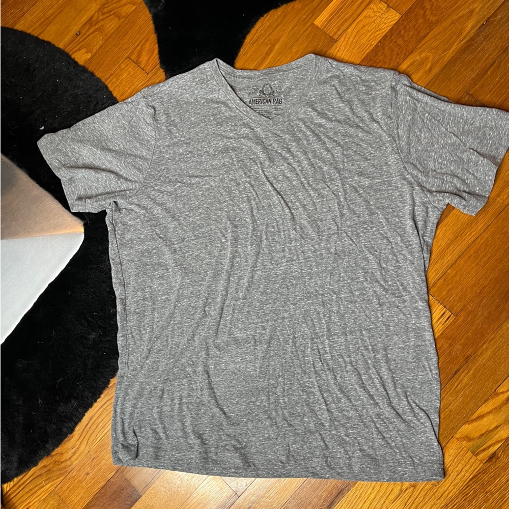 American Rag Gray Short Sleeve Tee Size XL